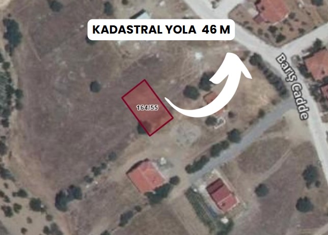 UŞAK EŞME CUMHURİYET KÖYÜNDE 332 M² ARSAMIZ SATILIKTIR. - UŞAK EŞME fotoğraf 2